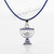 Sky Jewish MENORAH lamp Necklace Israel nation Kabbalah Judaica Temple Jerusalem