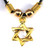Star of David Magen Jewish Lucky charm Pendant String Necklace Judaica Kabbalah Star of David Magen Jewish Lucky charm Pendant String Necklace Judaica Kabbalah