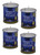4 Israel memorial candle Kosher Jewish classic NER NESHAMA "soul candle" 24 Hrs