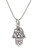 925 sterling Silver Hamsa hand MODERN Accessory necklaces Evil Eye Holyland gift