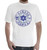 Israel Stamp flag menurah star of david T shirt funny jewish magen holy tee T