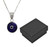 Blue Evil Eye Pendant Judaica Kabbala Classic Look Necklace LUCKY Holy souvenir