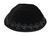 Black velvet Kippah Yarmulke Hat covering Israel Tribal Jewish Cap