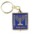Israel MENORAH Double Sided Key Ring Chain (1pc) Judaism Pendant 2 side Israel MENORAH Double Sided Key Ring Chain (1pc) Judaism Pendant 2 side