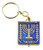 Israel MENORAH Double Sided Key Ring Chain (1pc) Judaism Pendant 2 side Israel MENORAH Double Sided Key Ring Chain (1pc) Judaism Pendant 2 side