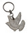White Peace dove Metal Key Chain Judaism calm Amulet Holy Pendant Lucky Charm White Peace dove Metal Key Chain Judaism calm Amulet Holy Pendant Lucky Charm
