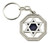 "Star of David" Key Ring Chain Protection jewish Charm Pendant Amulet Judaica  "Star of David" Key Ring Chain Protection jewish Charm Pendant Amulet Judaica