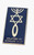 Grafted In Messianic Symbol Lapel Pin in Blue