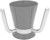 Modern Stylish Shabbat Hand Washing Cup Aluminium Holy NETILAT YADAYIM