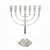7 Branch Menorah Roofs of the Holy City Jerusalem Symbol 15.7? Judaica D?cor