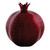 Aluminium Pomegranate Figurine Bordo RIMOM SHAPED New Year Jewish Holiday Gift