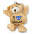 Teddy Bear Key Chain Holder – I Love Israel lucky charm special SOUVENIR gift