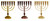 Luxury Menorah Temple Replica Holyland 7 Branch Jerusalem Judaica best Gift