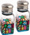 Glass Salt & Pepper Refillable shaker Set Hand Painting Design Kitchen B&B Home