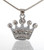 Crown king unisex Pendant luxury Necklace lucky charm birthday best growth gift Crown king unisex Pendant luxury Necklace lucky charm birthday best growth gift