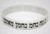 White Rabbi Nachman Rubber Bracelet Hebrew Jewish Kabbala holy Judaica Wristband