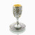 Elegance Kiddush Cup Wine Gates Door of Jerusalem Hoshen Shabbat Holiday table