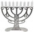 Candles Holder Hanukkah Menorah Classic Aluminum Laser Work Oil 9 Branch special for Holiday