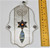 Glass Hamsa Hand 17 Cm Messianic Home Decor Star of David" Lucky charm Kabbalah