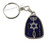 Messianic Star of David Menorah Judaism Blue Key Chain success Pendant Charm Messianic Star of David Menorah Judaism Blue Key Chain success Pendant Charm