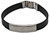 Black Jerusalem Stainless Steel Rubber Accessory silicone protection Bracelet Wristband