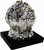 Miniature Figuriness 925 Silver Jerusalem Spining Ball electroform elegany Holy gift