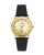 Women Hebrew Letters Golden Watch by Adi Date display Wrist Stainless Steel