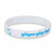 White pray for peace Jerusalem Silicone Wrist powerful Rubber Bracelet Bangle gift