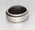 Rotating Stainless Steel Ring Pray shema Israel Bless Protect Judaica hoop gift