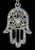 Hamsa Sparkling lucky charm Necklace success well being protect Pendant gift Hamsa Sparkling lucky charm Necklace success well being protect Pendant gift