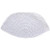 White huge frik 26 cm Knitted Kippah Yarmulke Tribal Jewish Hat covering Cap