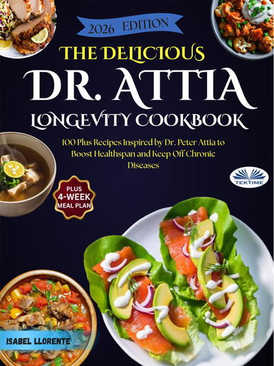 The Delicious Dr. Attia Longevity Cookbook - ebook