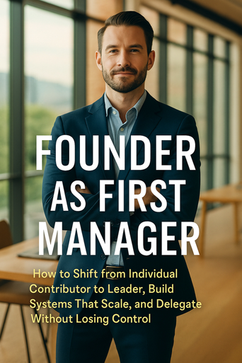 Founder as First Manager - ebook
