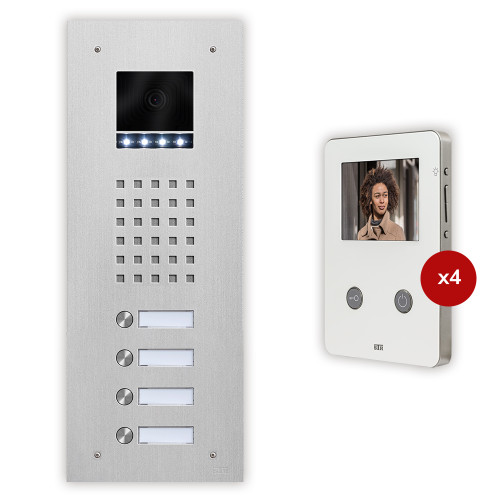 4-Way Video Door Entry Kit