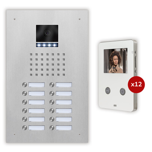 12-Way Video Door Entry Kit