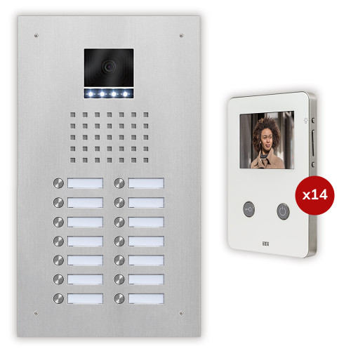 14-Way Video Door Entry Kit
