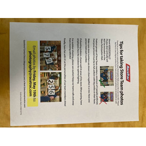 Number Set Instructions