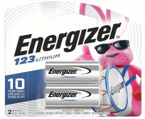 Energizer Battery 123 Lithium