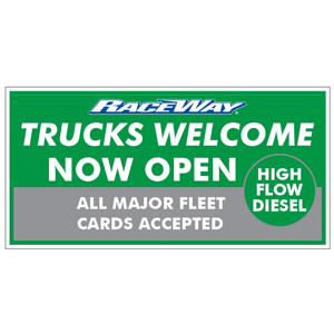 Raceway EDO Now Open Banner