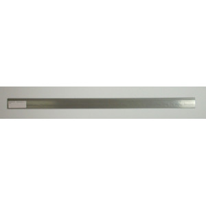 Plastic Silver 27" Shelf Strip