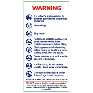 Warning Label - All States Except GA