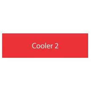 ID Plate - Red - Cooler 2