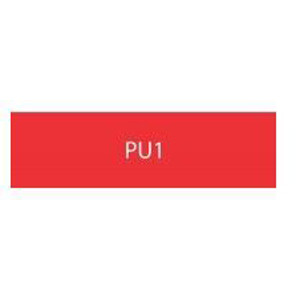 ID Plate - Red - PU1