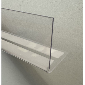 48" Cashwrap Acrylic Fence with Adhesive