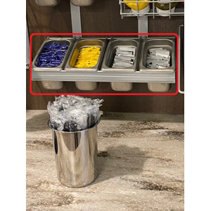 Condiment Rack - 1/9 Storage Pan
