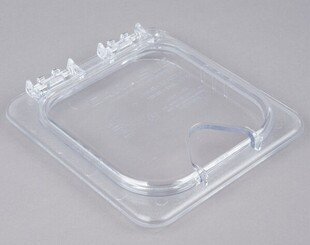 1/6 Food Pan Hinged Lid(Flat)