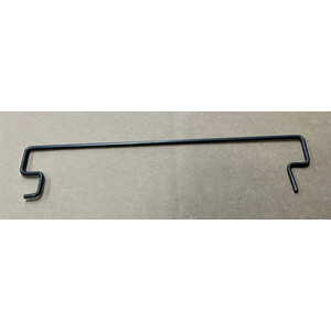 Black Gondola 15" x 1.5" Shelf Divider for Wire Shelf