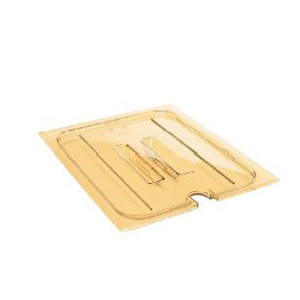 1/2 Notched Lid - High Heat Food Pan Cover (20HPCHN150)