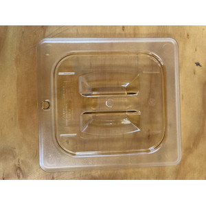 Pizza - 1/6 Clear Food Pan Cover (60CWCH135)