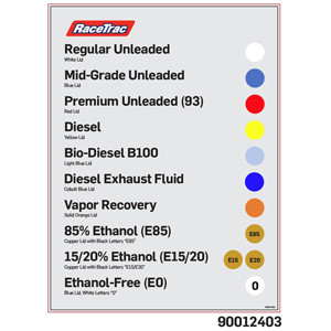 2021 Spill Bucket Paint Legend